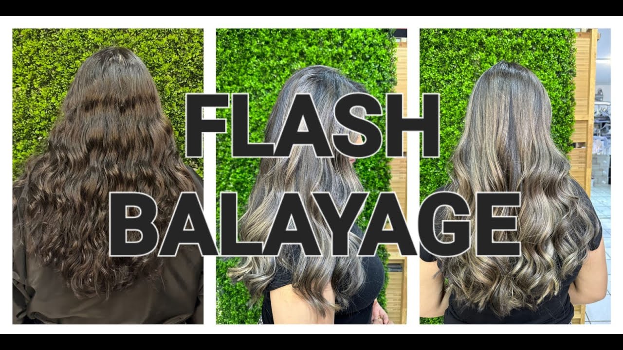 FLASH BALAYAGE EN 30 MINUTOS (TECNICA HIBRIDA)