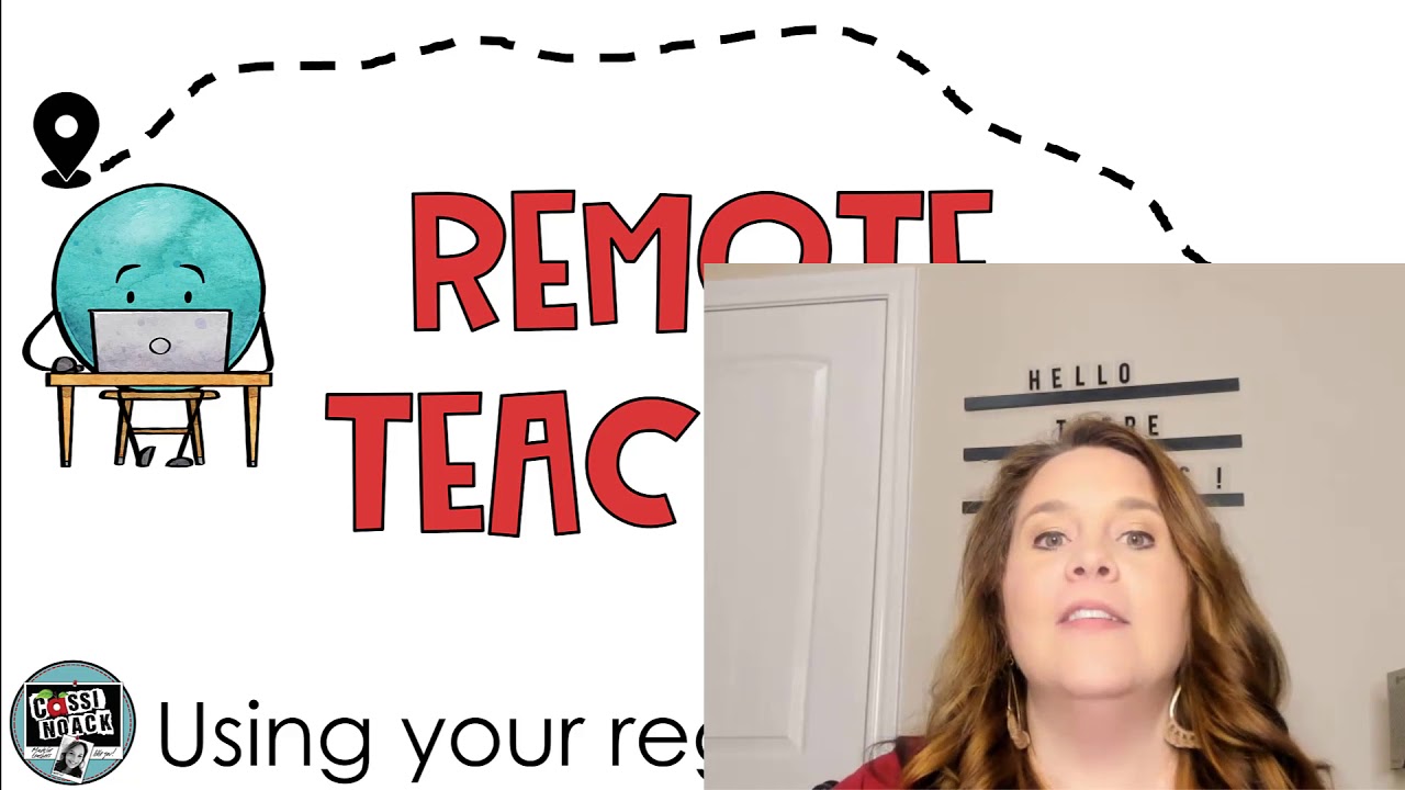 Remote Learning Workshop Intro Part 1 - What Do You Need to Get Started?