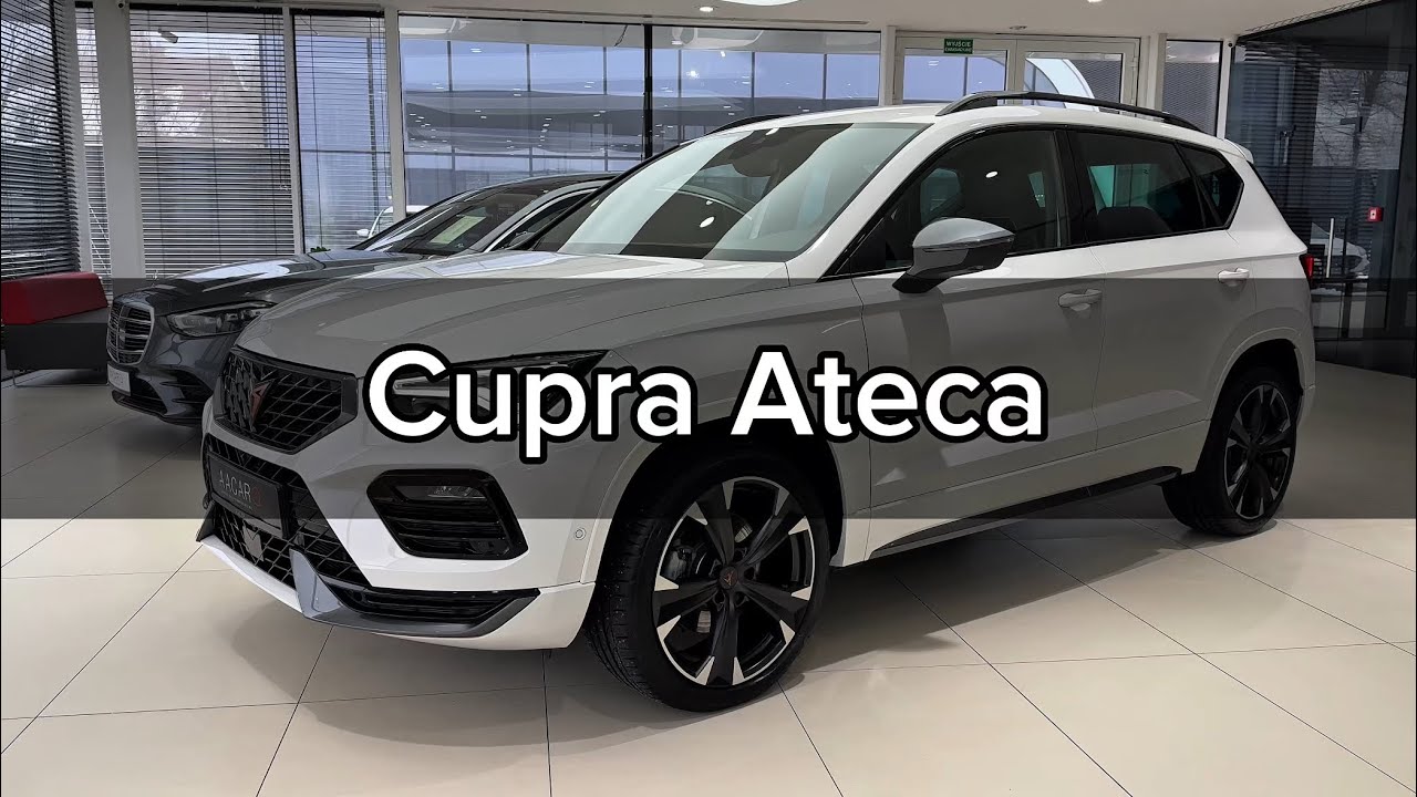 Cupra Ateca 1.5 TSI DSG 150KM / CarPlay / Ambiente / LED / Nawigacja / Kamera / FV23% / Salon Polska