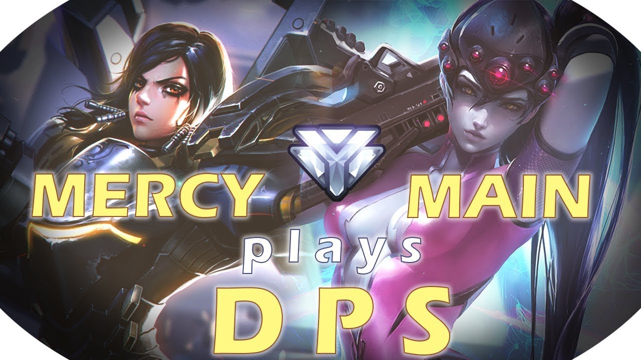 MERCY MAIN PLAYS DPS | DPS Montage