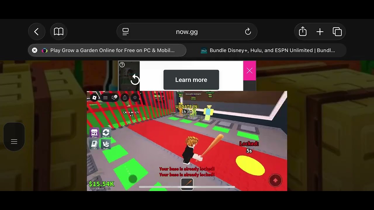 Playing steel a brainrots for the first time well I didn’t download Roblox ￼