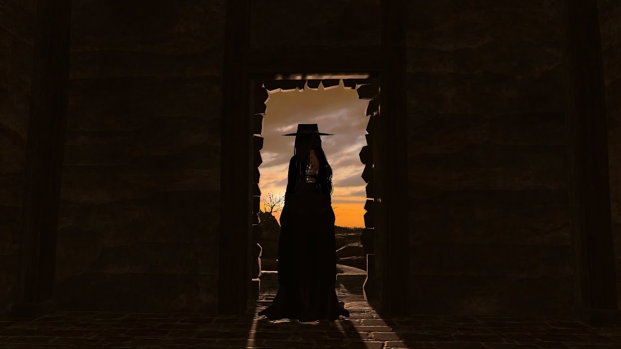 Mary on a cross slowed and divine VRCMV