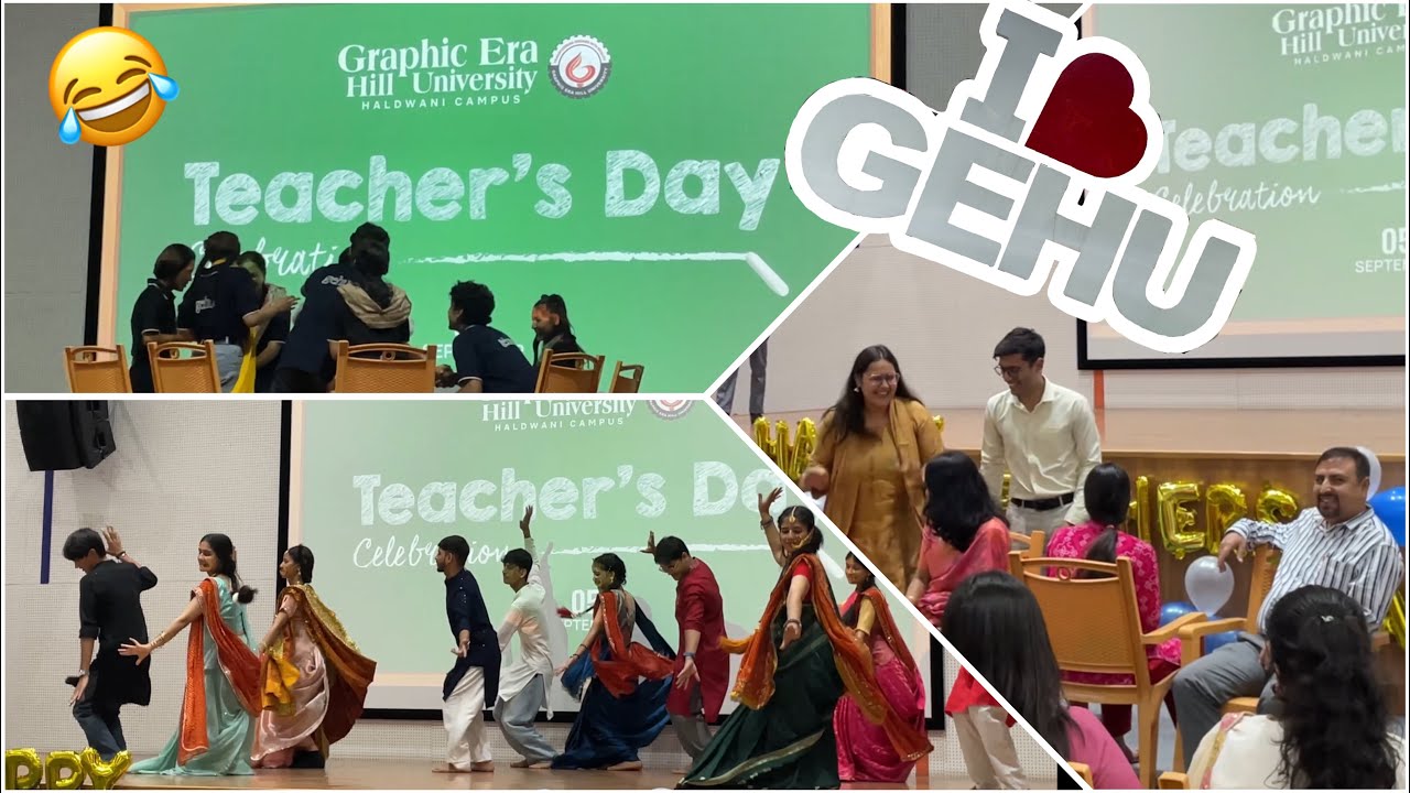 Teacher’s Day Celebration🥳🎉 | Graphic Era | Haldwani | Aman Vlogs 