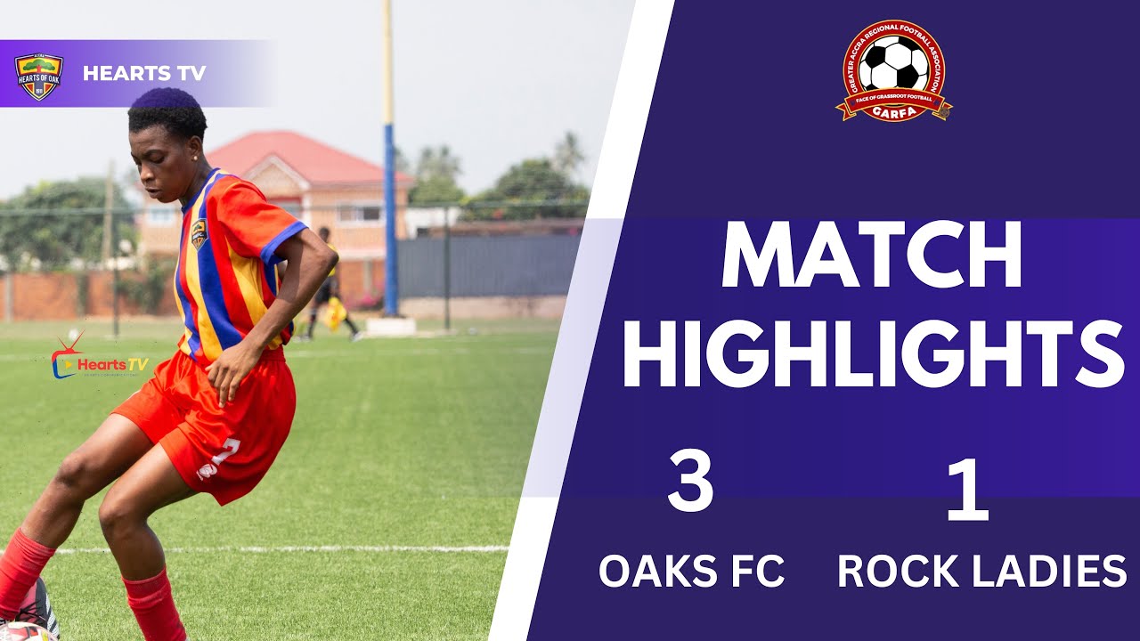 OAK LADIES 3 VS 1 ROCK LADIES MATCH HIGHLIGHTS