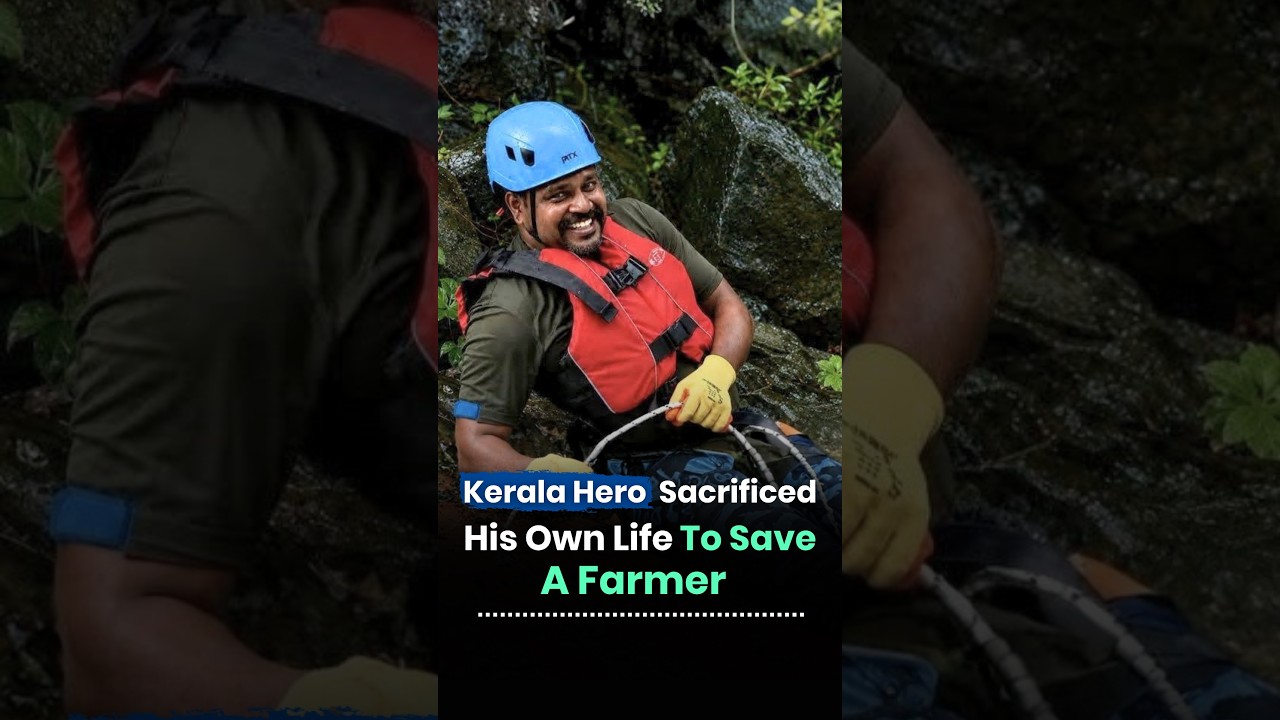 The Ultimate Act of Bravery in Kerala Floods #Kerala #Hero