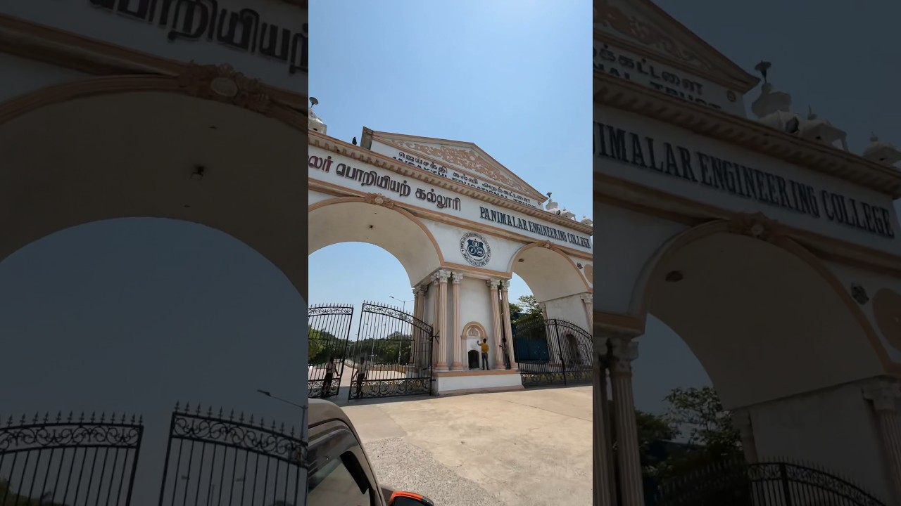 Panimalar Engineering College🪬 | Chennai Best Engineering College 🤣 |  #rtr #rtrvlogs