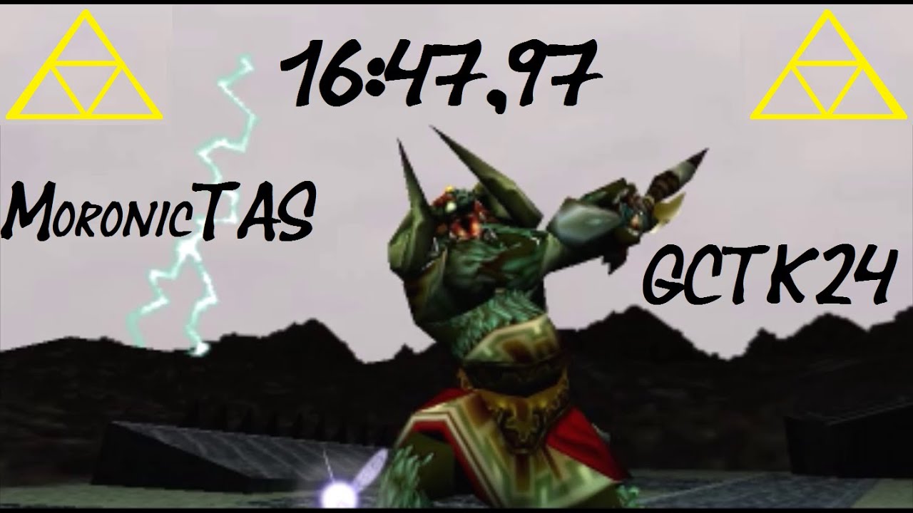 Ocarina of Time Any% [TAS] in 16:47,97 by GCTK24 and MoronicTAS