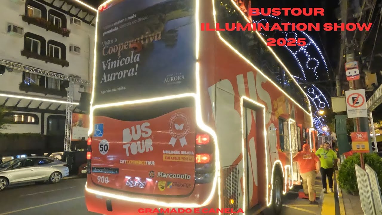 BusTour Illumination Show 2025 em Gramado e Canela