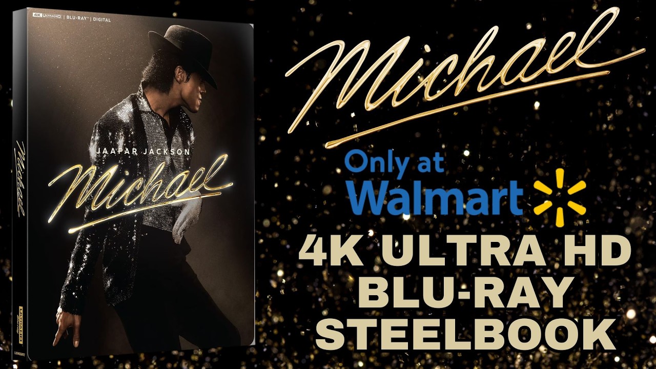 Michael: эксклюзивное издание Walmart, 4K Ultra HD + Blu-ray + цифровая версия, лимитированный ко...