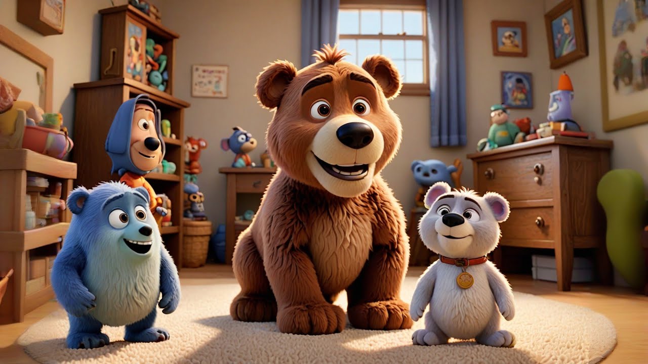 Seven Stuffed Animals Snuggle Tight + More Nursery Rhymes & Kids Songs