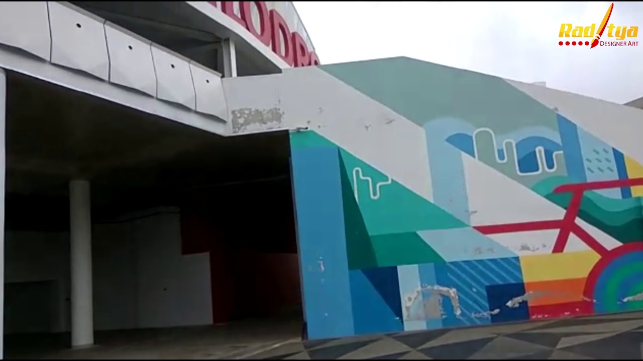 Diskon 10% Gambar Mural Abstrak Keren! WA: 0878-5043-5758