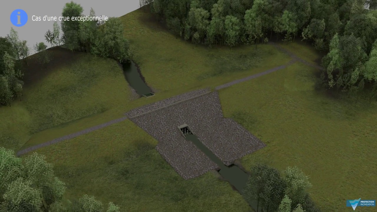 Projets d'ouvrages de protection contre les inondations sur le Garon et le Mornantet