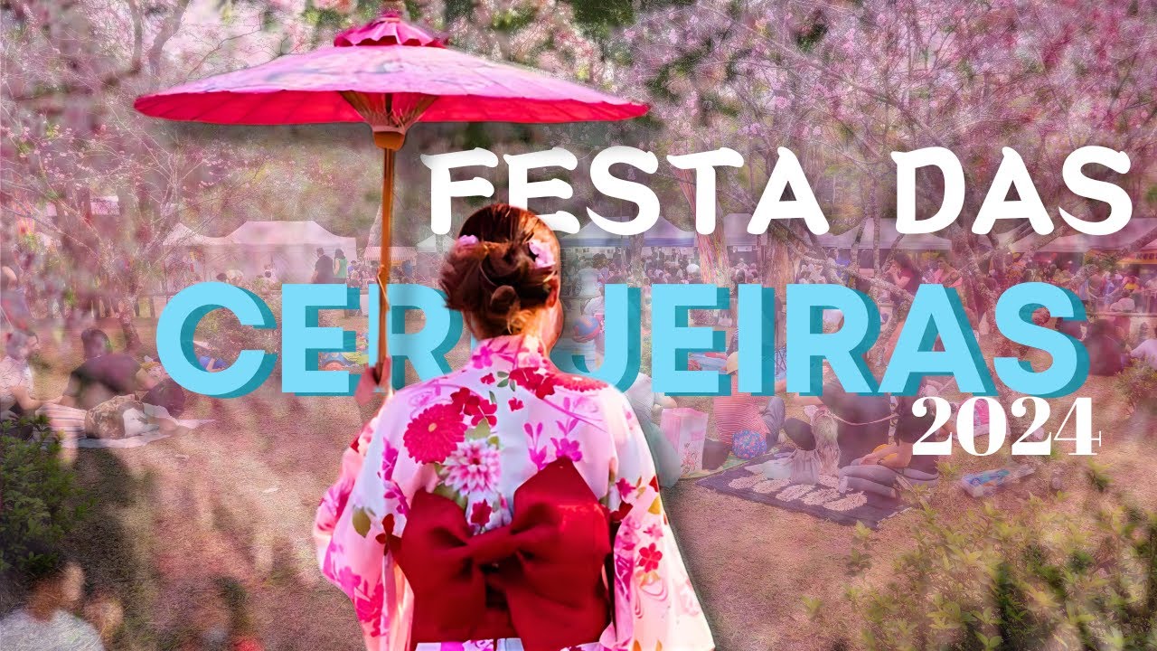 FESTA DA CEREJEIRA EM FLOR NO PARQUE DO CARMO 2024 | O JAPÃO É AQUI!!