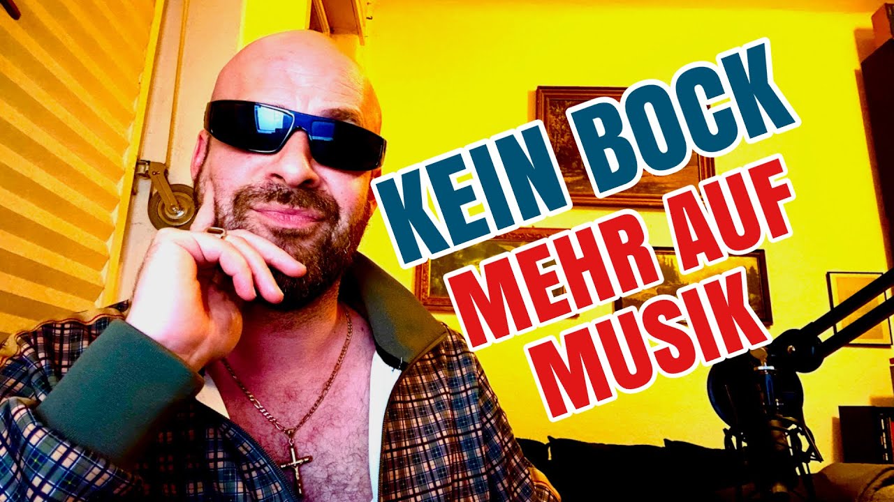 Schwartz: KEIN BOCK MEHR AUF MUSIK