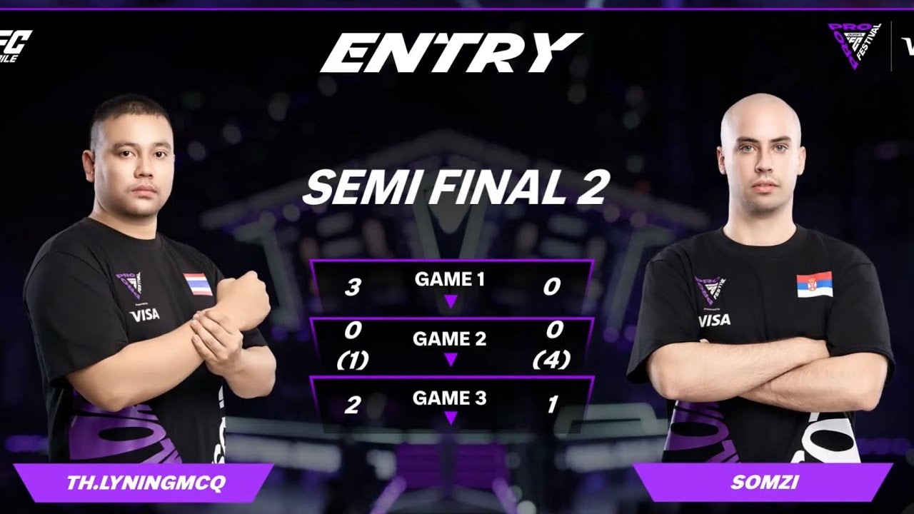 WHAT A MATCH! 😱 TH.LYNINGMCQ vs SOMZI | Thailand Fans Went Wild 🇹🇭 | FC Pro Festival 2025