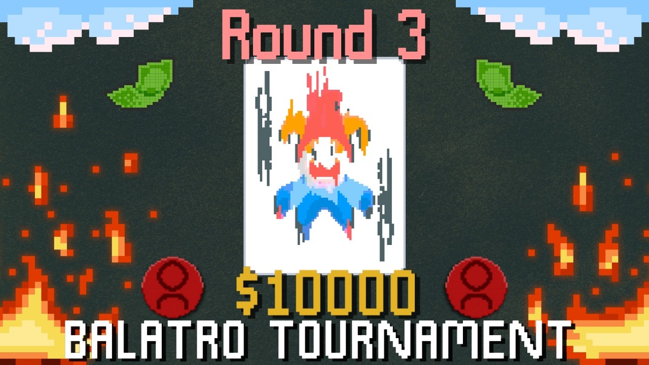 Becoming the Worst Player in a $10,000 Balatro Tournament - Round 3 (feat. @Vagabondbalatro)
