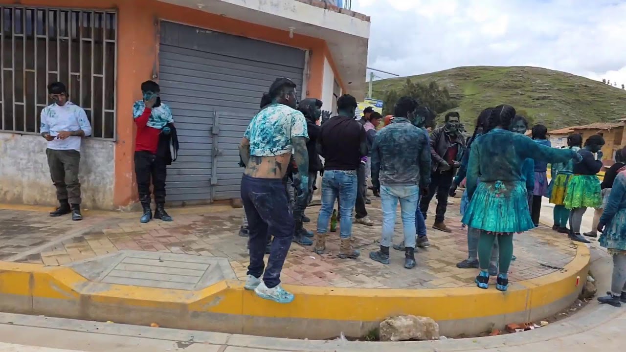 PREVIAS DE CARNAVAL EN PARCO CHACAPUNCO ANCHONGA ANGARAES...