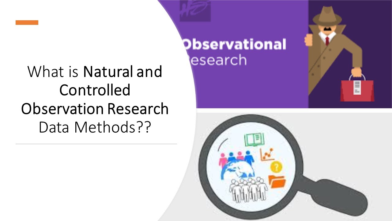 What is Natural and Controlled Observation techniques for research data collection??