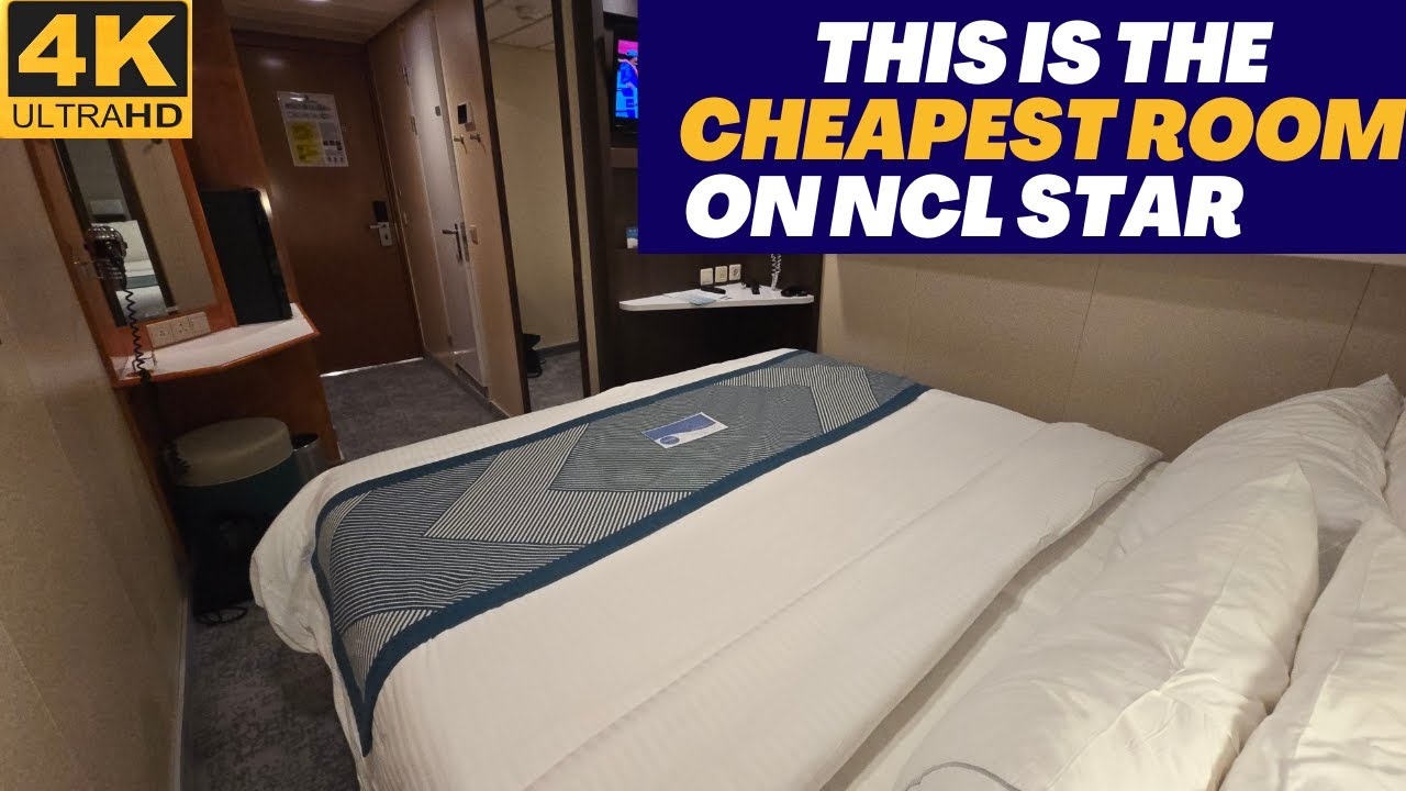 🚢 NORWEGIAN STAR INSIDER CABIN FULL TOUR & TIPS | OLD BUT NICE | VERY CHEAP