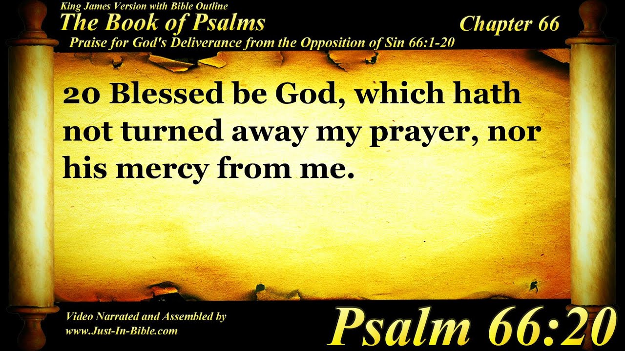The Book of Psalms | Psalm 66 | Bible Book #19 | The Holy Bible KJV Read Along Audio/Video/Text