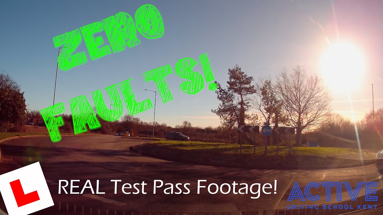Route 5 Real Footage: A Perfect Clean Sheet Driving Test in Ashford