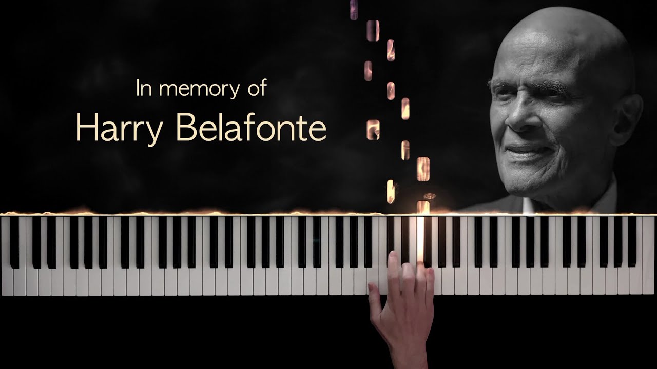 Harry Belafonte − Day-O (The Banana Boat Song) − Piano Cover + Sheet Music