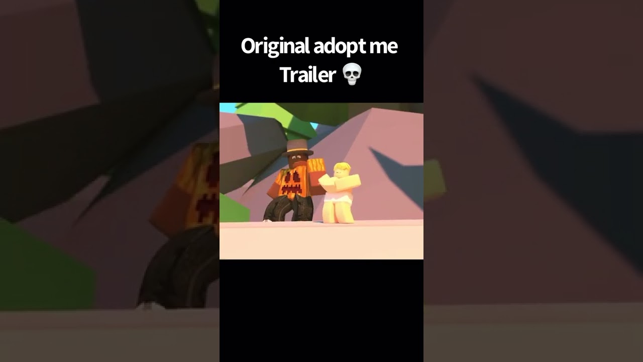 2017 adopt me trailer 😂 #adoptme #roblox #shorts