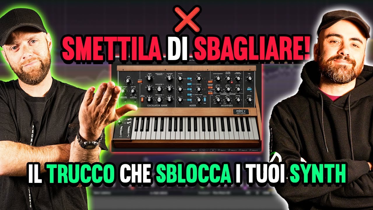 HAI USATO MALE i SYNTH per TUTTA la VITA - Capisci QUESTO e la tua MUSICA cambierà per SEMPRE