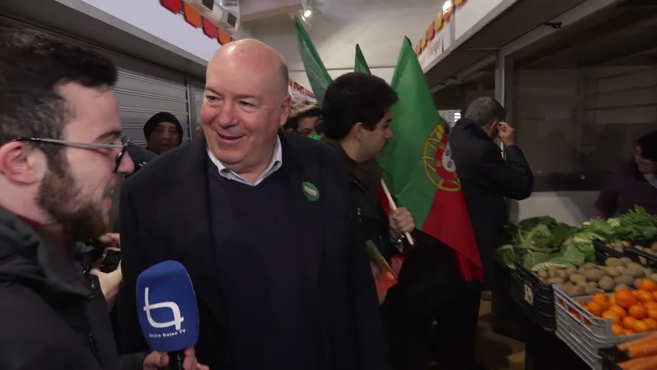 António José Seguro visita o Mercado Municipal de Castelo Branco