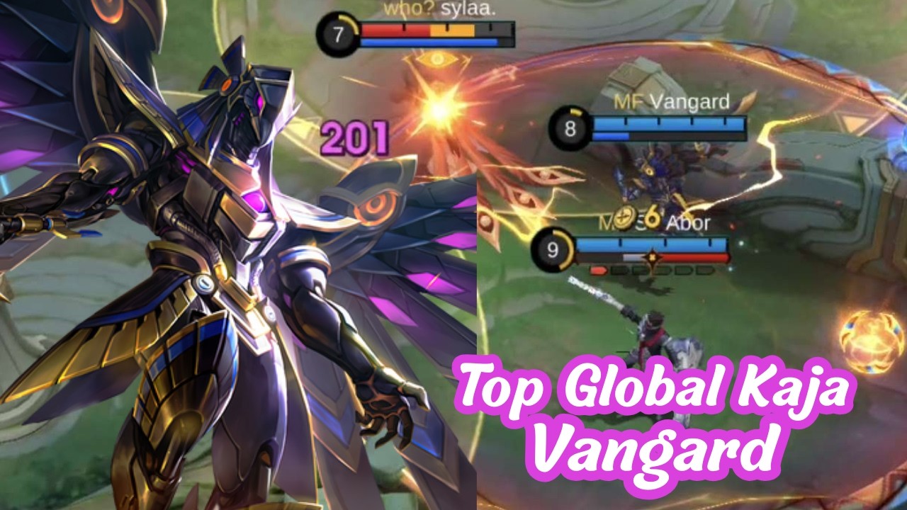 [86.3% WR] Top 2 Global Kaja - Vangard - Mobile Legends Emblem, Build and Gameplay