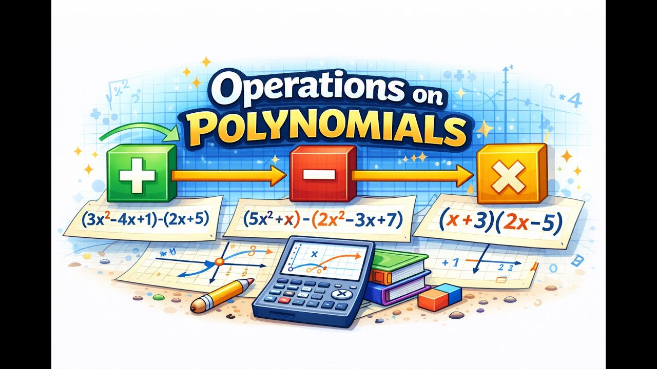 Operations on Polynomials (add, subtract, multiply)