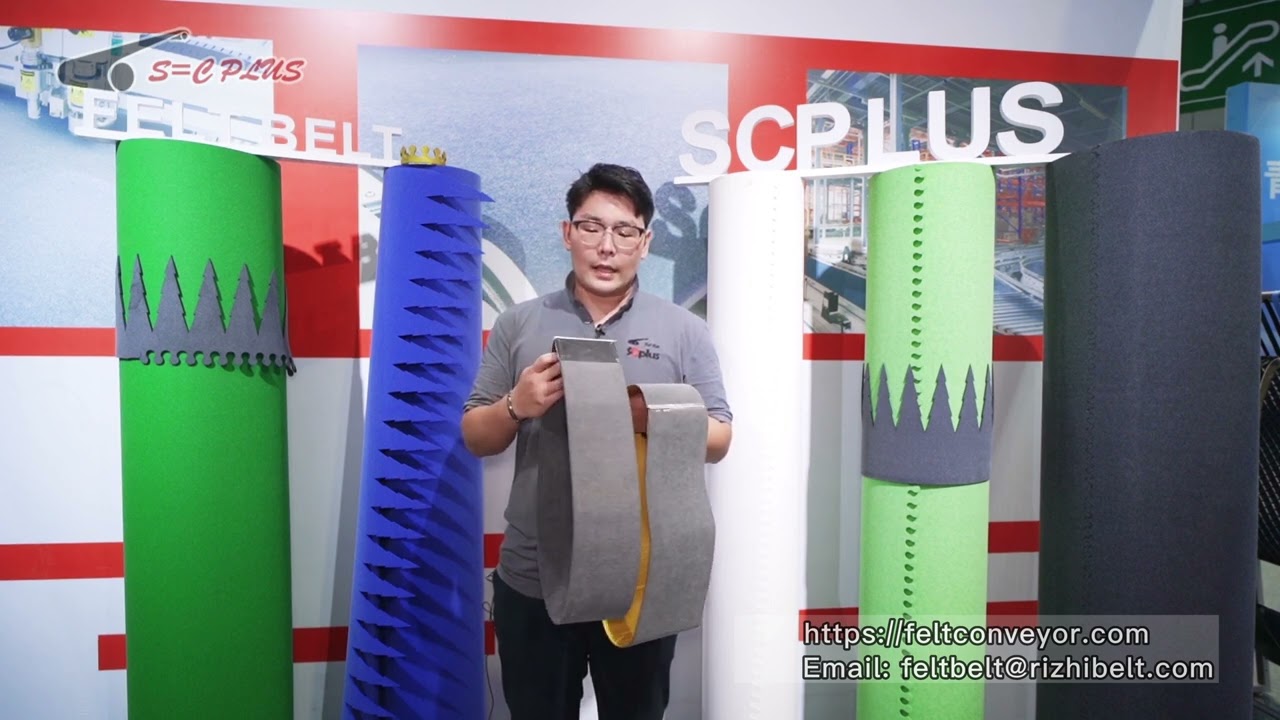 How to Joint Splicing Felt Conveyor Belts - China SCplus Conveyor Belt Manufacturer