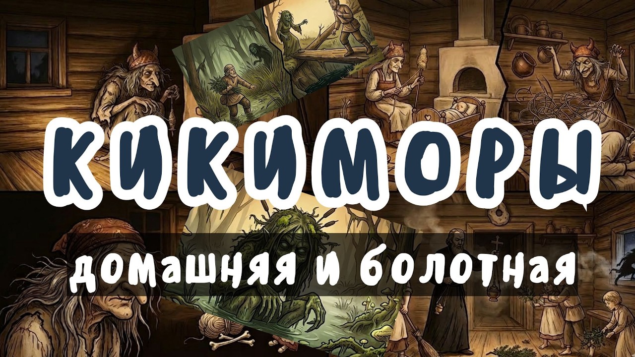 Кикиморы - домашняя и болотная #разборки  #сказки  #мифы