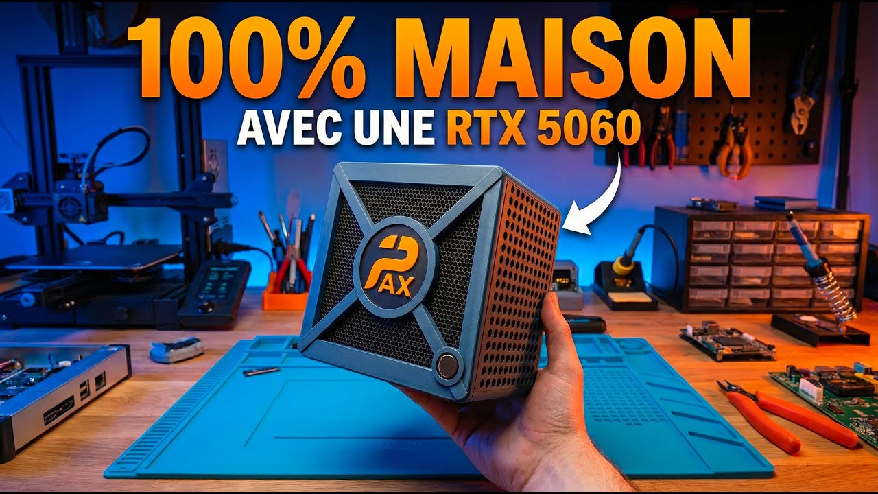 J'ai Fabriqu&eacute; le PLUS PETIT PC GAMER du Monde (RTX 5060)
