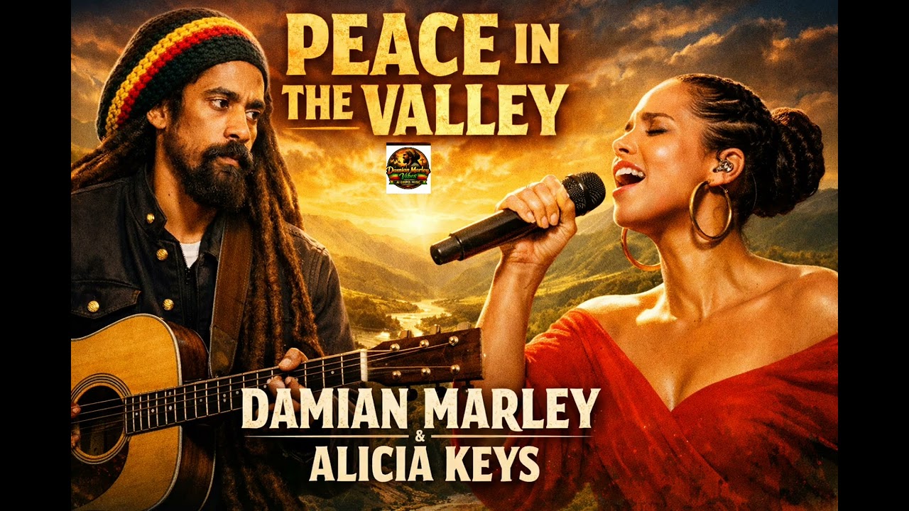 Damian Marley ft Alicia keys_ PEACE IN THE VALLEY(official gospel lyrics  audio download)