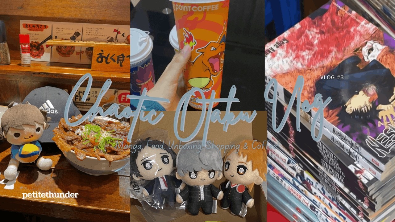 Another Otaku Vlog: From Selling Manga, Trying Viral Food, to More Unboxing?!