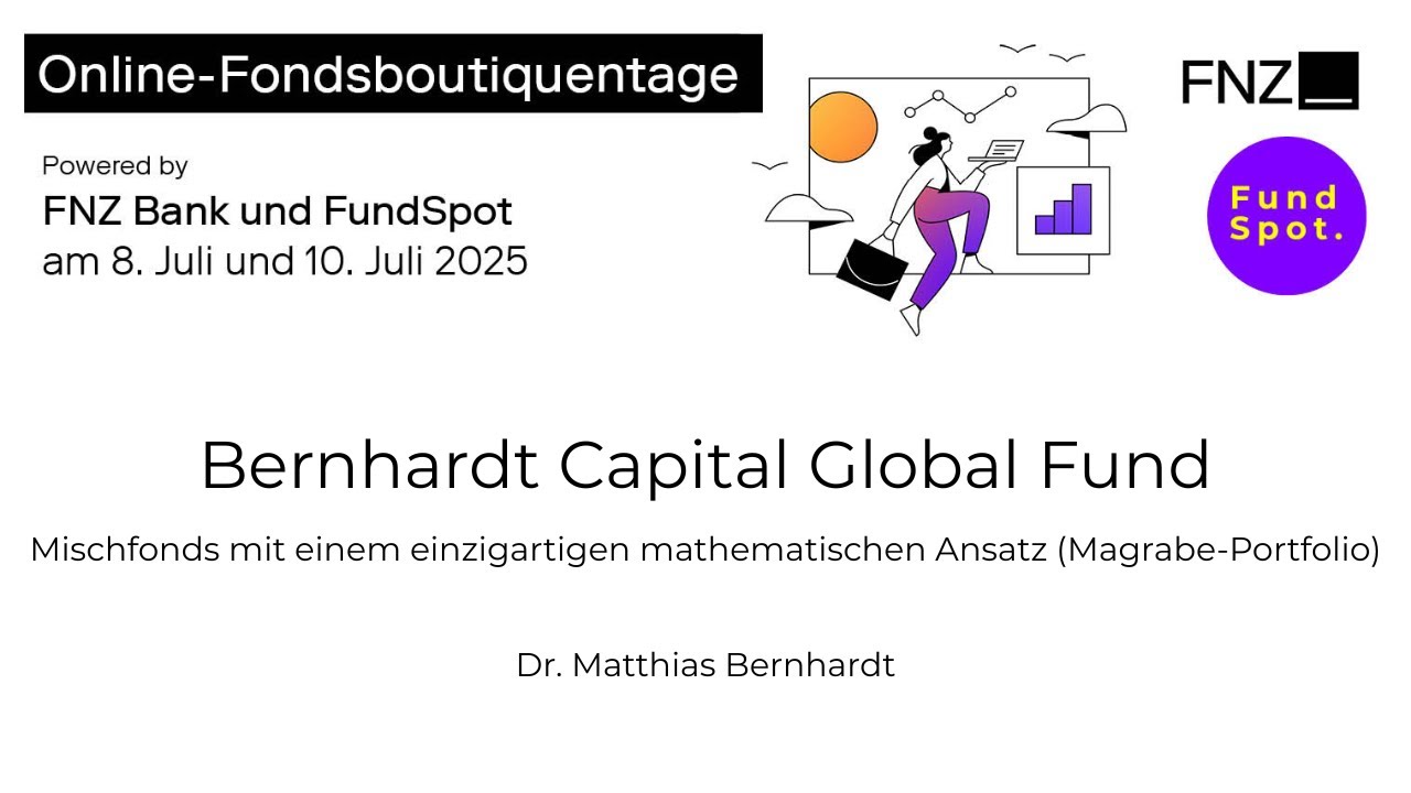 Online-Fondsboutiquentage: Bernhardt Capital Global Fund
