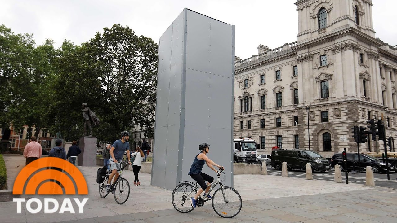Statue Of Winston Churchill Boarded Up As Protests Call For Its Removal | TODAY