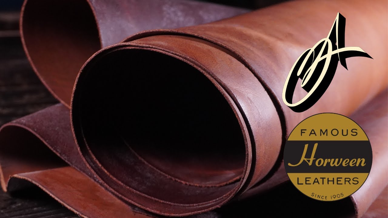 Horween - двухцветный коричневый цвет Rider Brown, 3-4 унции