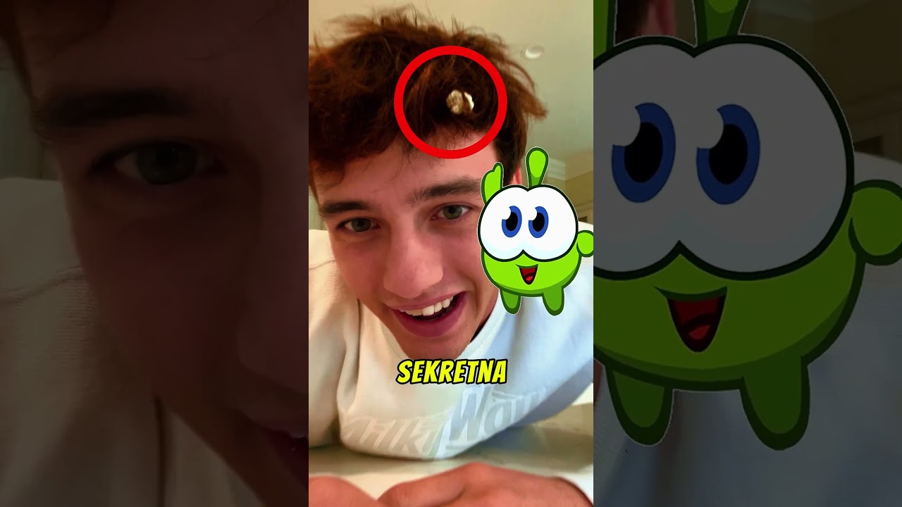 Jak usunąć GUMĘ DO ŻUCIA z włosów😱