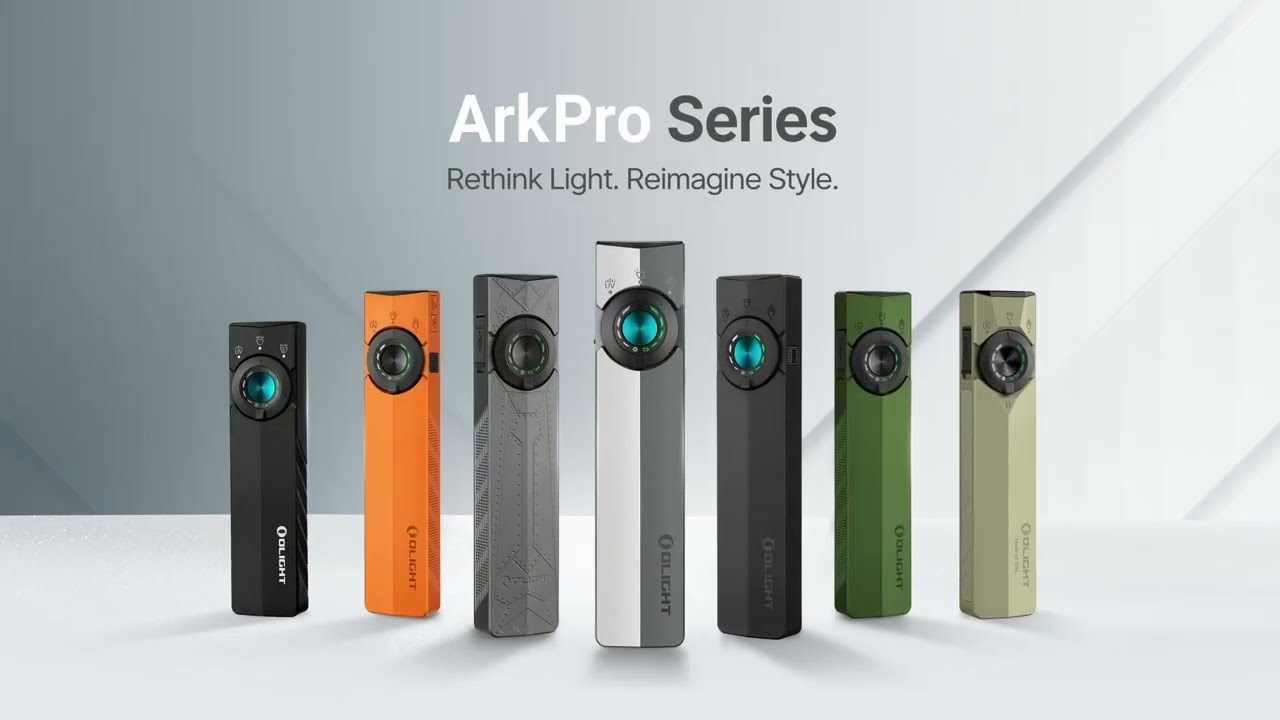 Olight ArkPro Series - Rethink Light. Reimagine Style.