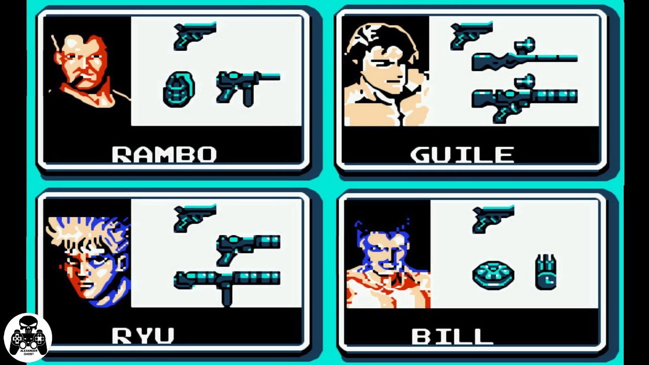 Super Contra 6 / Hack / Dendy (Контра 6) прохождение