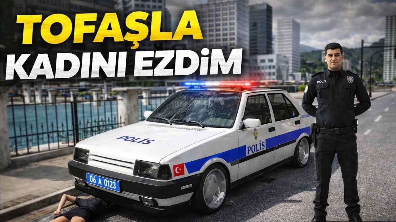 TOFAŞLA KADINI EZDİM!!!😱 | TÜRK POLİSİ ARABA OYNU DEVRİYE-2026 #devriye #türkpolisi #arabaoynu 