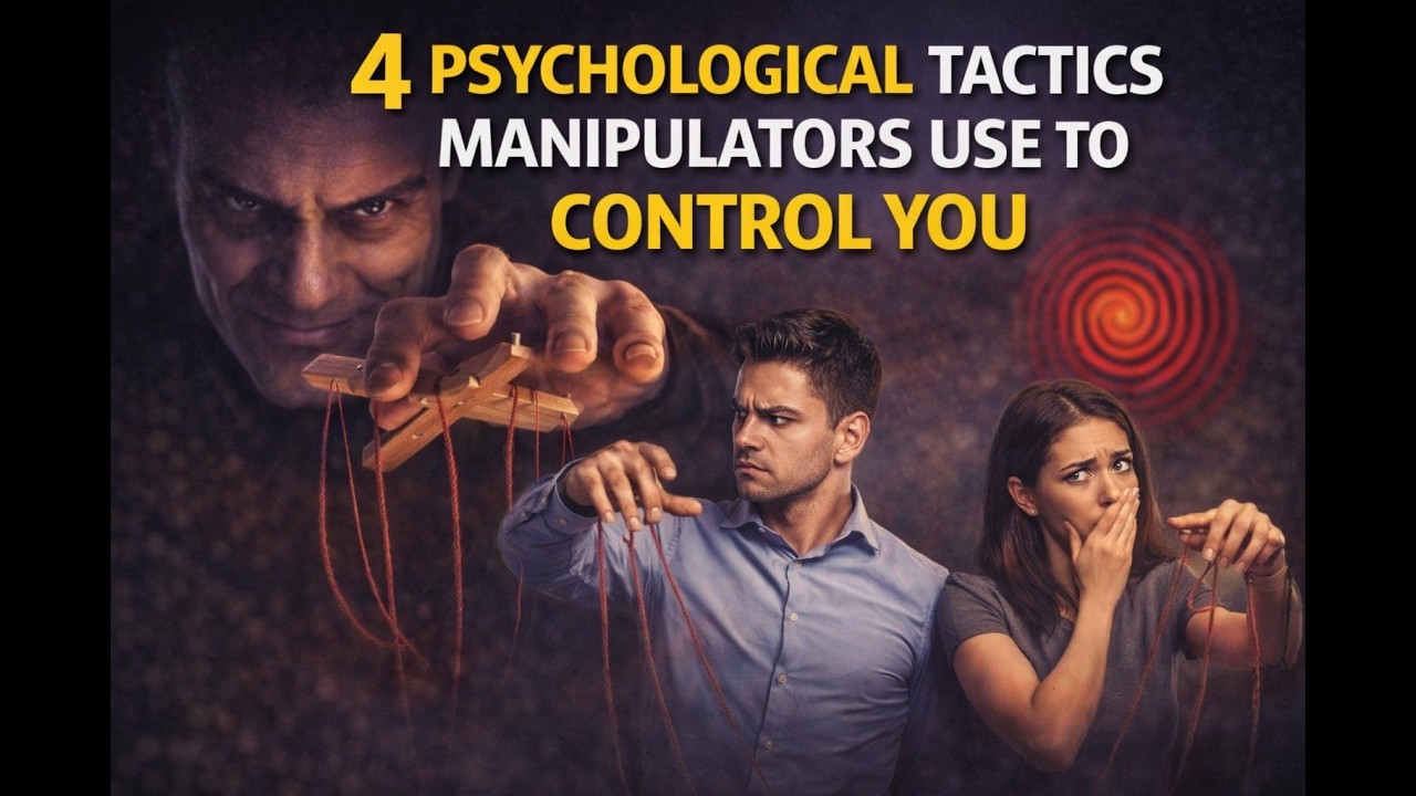 4 Psychological Tactics Manipulators Use to Control You