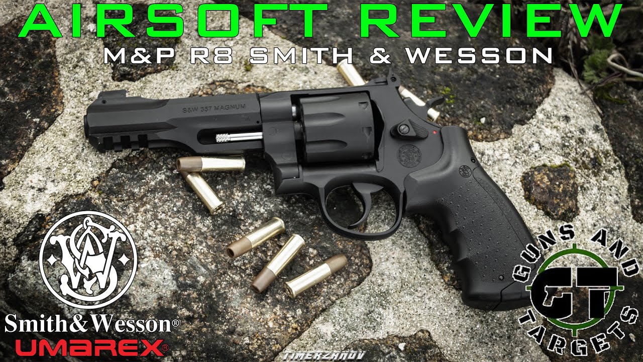 Airsoft Review #42 Umarex M&P R8 Smith & Wesson Co2 (GUNS AND TARGETS) [FR]
