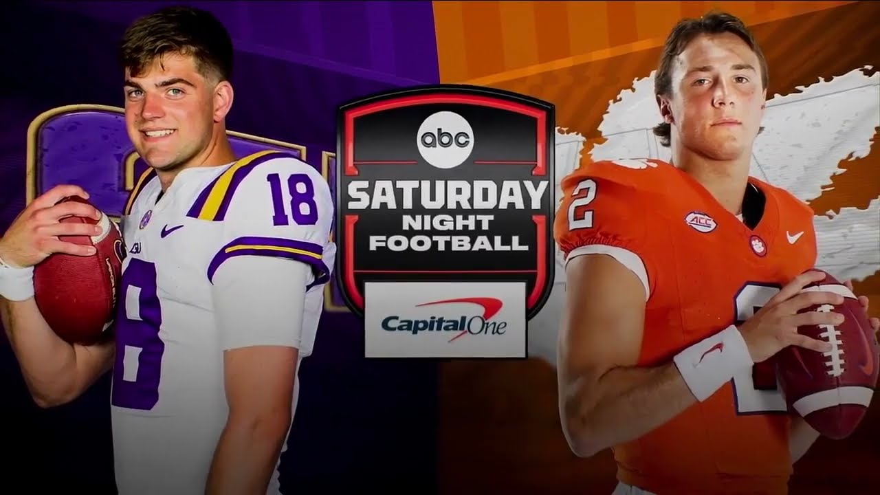 2025 LSU vs Clemson｜8-30-2025 | College Football FULL GAME replay