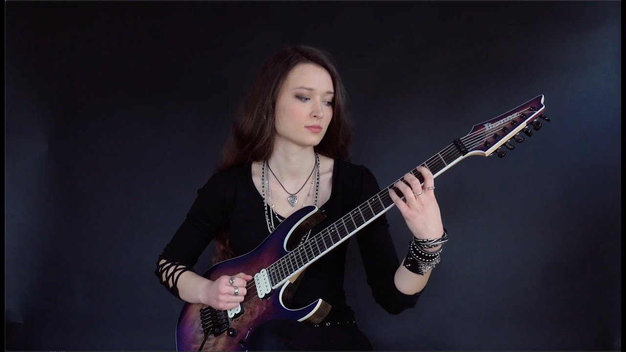Joe Stump - European Metal Double Picking Etude - Cover by Alice Izzy