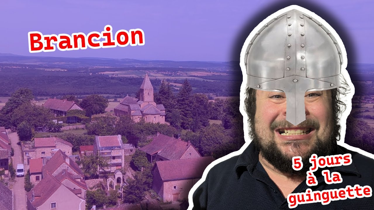 CHATEAU de BRANCION : 5 JOURS dans une GUINGUETTE
