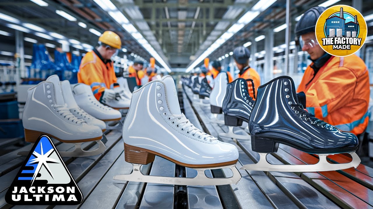 How JACKSON ULTIMA Ice Skates are made in the Factory || Why they are so popular During  Christmas