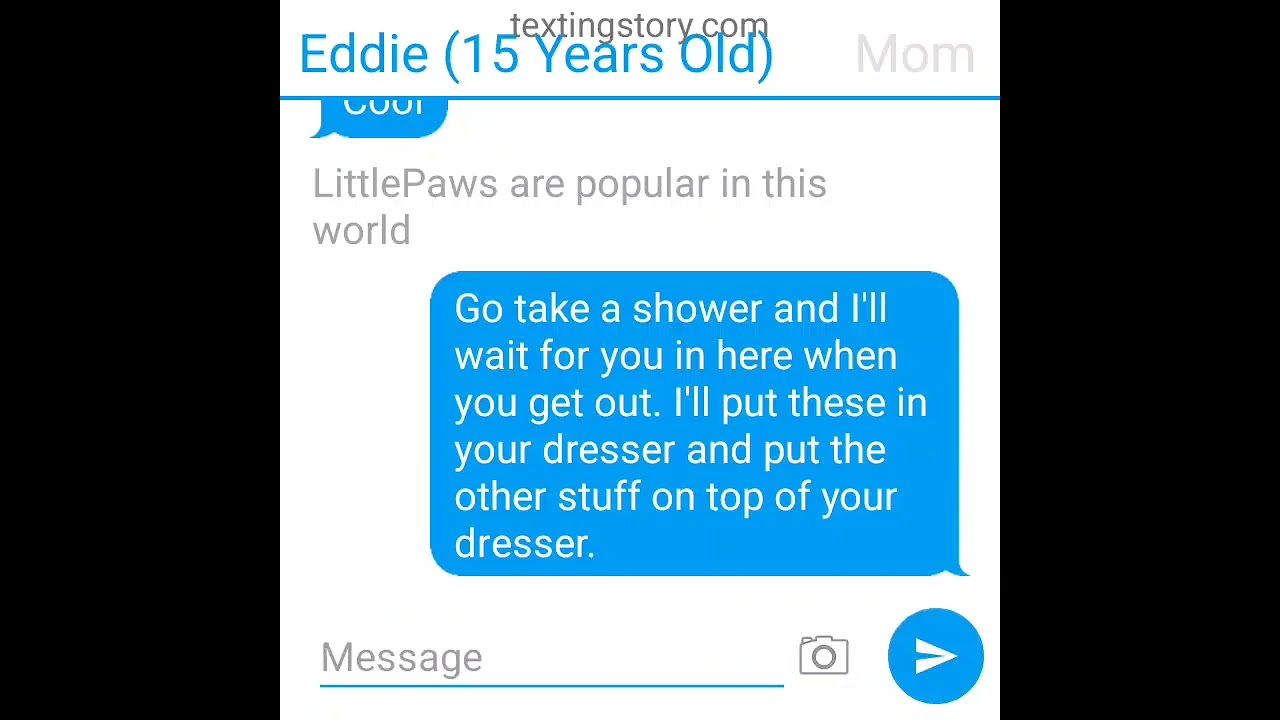 Forced to wear Diapers Bedwetter Texting Story Part 1.